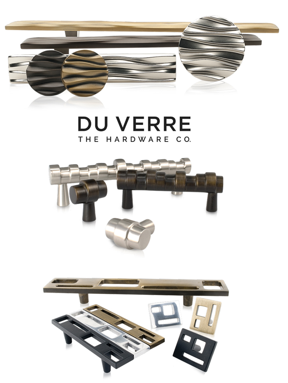a cabinet hardware collection by du verre